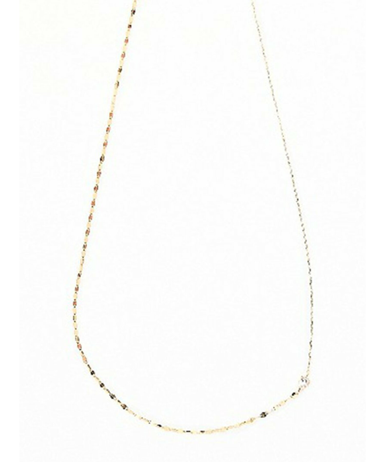 les bon bon/float side necklace フロート サイド ネックレス イエローゴールド K10 10K ジュエリー ギフト MADE IN JAPAN 日本製 ルボンボン BOB162